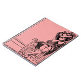 Carnet Fille brouillée chaude (Côté gauche)