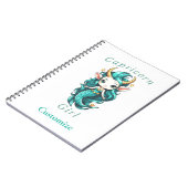 Carnet Fille Capricorne Sirène Thunder_Cove (Côté gauche)