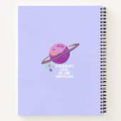 Carnet Fille chanceuse, Fille chanceuse, Lucky, Affirmati (Dos)