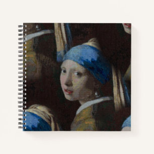 Carnet Fille classique avec une oreille perle, Crochet ré