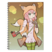 Carnet Fille d'Anime à Fox Cosplay (Devant)