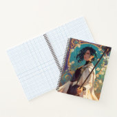 Carnet Fille d'anime de fantasy Magie (Intérieur)