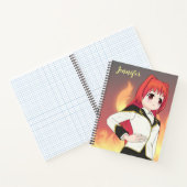 Carnet Fille d'anime École (Intérieur)