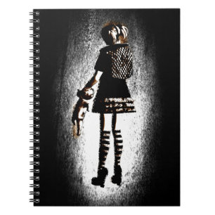 Carnet Fille dans Goth