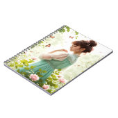 Carnet Fille Dans Le Jardin D'Été (Côté gauche)