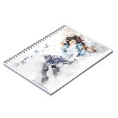 Carnet Fille dansante (Côté gauche)