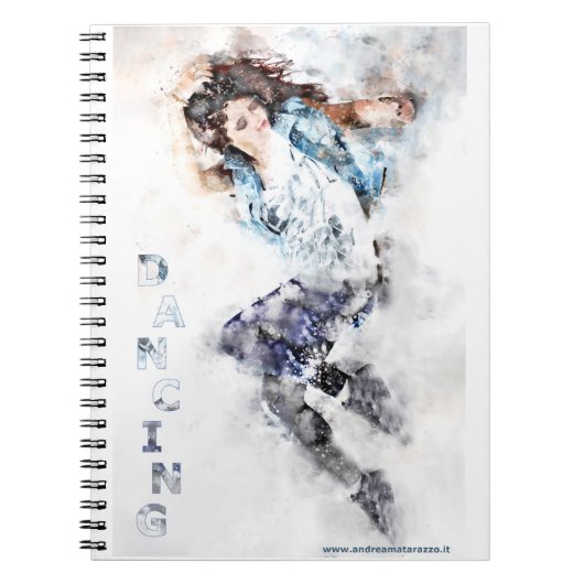 Carnet Fille dansante (Devant)