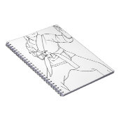 Carnet Fille d'arts martiaux (Côté Droit)