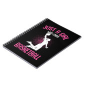 Carnet Fille de basketball Femmes (Côté gauche)