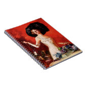 Carnet Fille de charme d'Edwardian (Côté Droit)