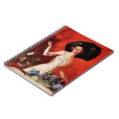 Carnet Fille de charme d'Edwardian (Côté gauche)
