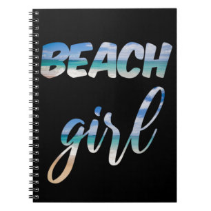Carnet Fille de la Plage
