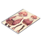 Carnet Fille de l'école d'anime (Côté gauche)