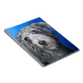 Carnet Fille de Lurcher de "joli pavot" - (Côté Droit)