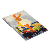 Carnet Fille de mode Monte-Carlo Plage Voyage (Côté Droit)