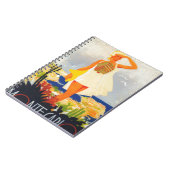 Carnet Fille de mode Voyage Plage Monte-Carlo (Côté gauche)