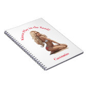 Carnet Fille de plage de Bikini Thunder_Cove (Côté Droit)