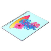 Carnet Fille de surfer (Côté gauche)