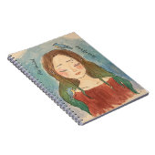 Carnet Fille des Merles Bleus N'envole Pas (Côté Droit)