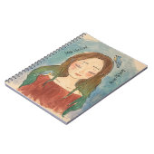 Carnet Fille des Merles Bleus N'envole Pas (Côté gauche)