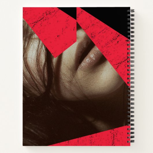 Carnet Fille design moderne (Dos)