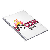 Carnet Fille du football (Côté Droit)