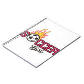 Carnet Fille du football (Côté gauche)