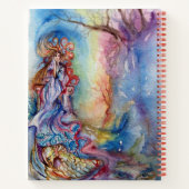 Carnet FILLE DU LAC Arthurian Légende Aquarelle (Dos)