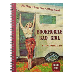 Carnet fille du mauvais de bibliobus