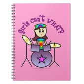 Carnet Fille du tambour léger (Devant)