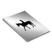 Carnet Fille en argent du cheval (Côté Droit)