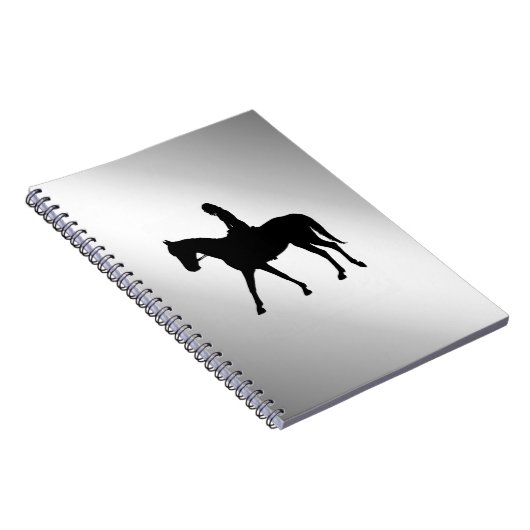 Carnet Fille en argent du cheval (Côté Droit)