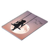 Carnet Fille En Flèche Avec Lune (Côté gauche)