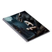 Carnet Fille et monstre médiéval (Côté Droit)