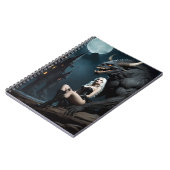Carnet Fille et monstre médiéval (Côté gauche)