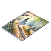 Carnet Fille Fantaisiste Dançant à Travers une Forêt de B (Côté gauche)