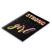 Carnet Fille Forte Pastel Star (Côté gauche)