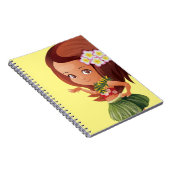 Carnet fille Hula (Côté Droit)