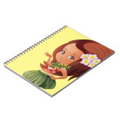 Carnet fille Hula (Côté gauche)