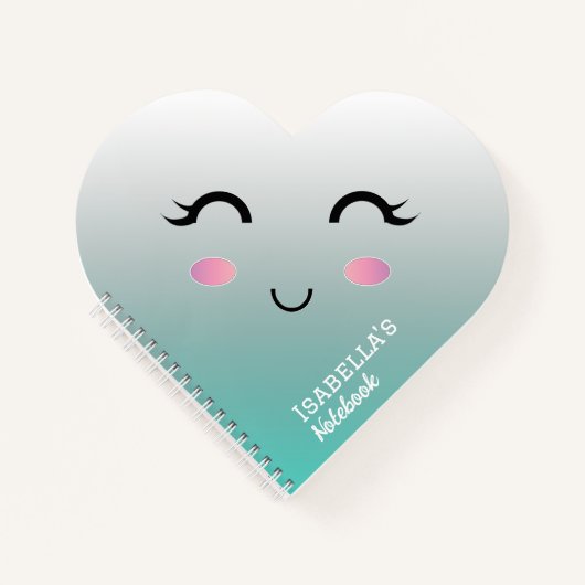 Carnet fille Kawaii (Devant)