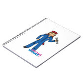 Carnet Fille mécanique (Côté gauche)