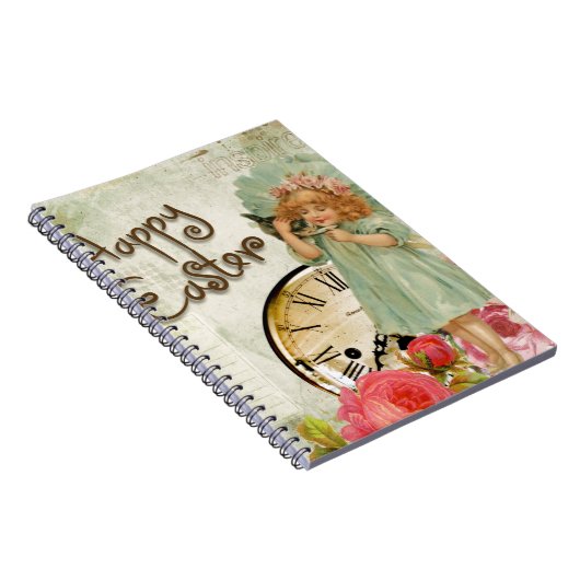 Carnet fille pâques heureuse (Côté Droit)