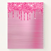 Carnet Fille Parties scintillant rose chaud Drivers Cool  (Dos)
