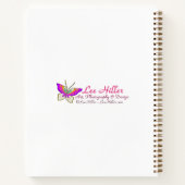 Carnet Fille portant le costume de lapin de Pâques (Dos)