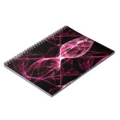 Carnet Fille Punk Rock Rose Energy Waves (Côté gauche)