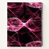 Carnet Fille Punk Rock Rose Energy Waves (Dos)