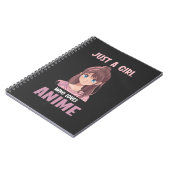 Carnet Fille qui aime Anime amant Manga Cosplay Ado (Côté gauche)