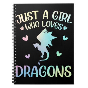 Carnet Fille qui aime Dragon