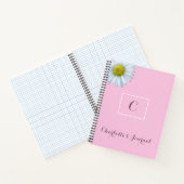 Carnet Fille rose rousse (Intérieur)