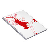 Carnet fille rouge (Côté Droit)